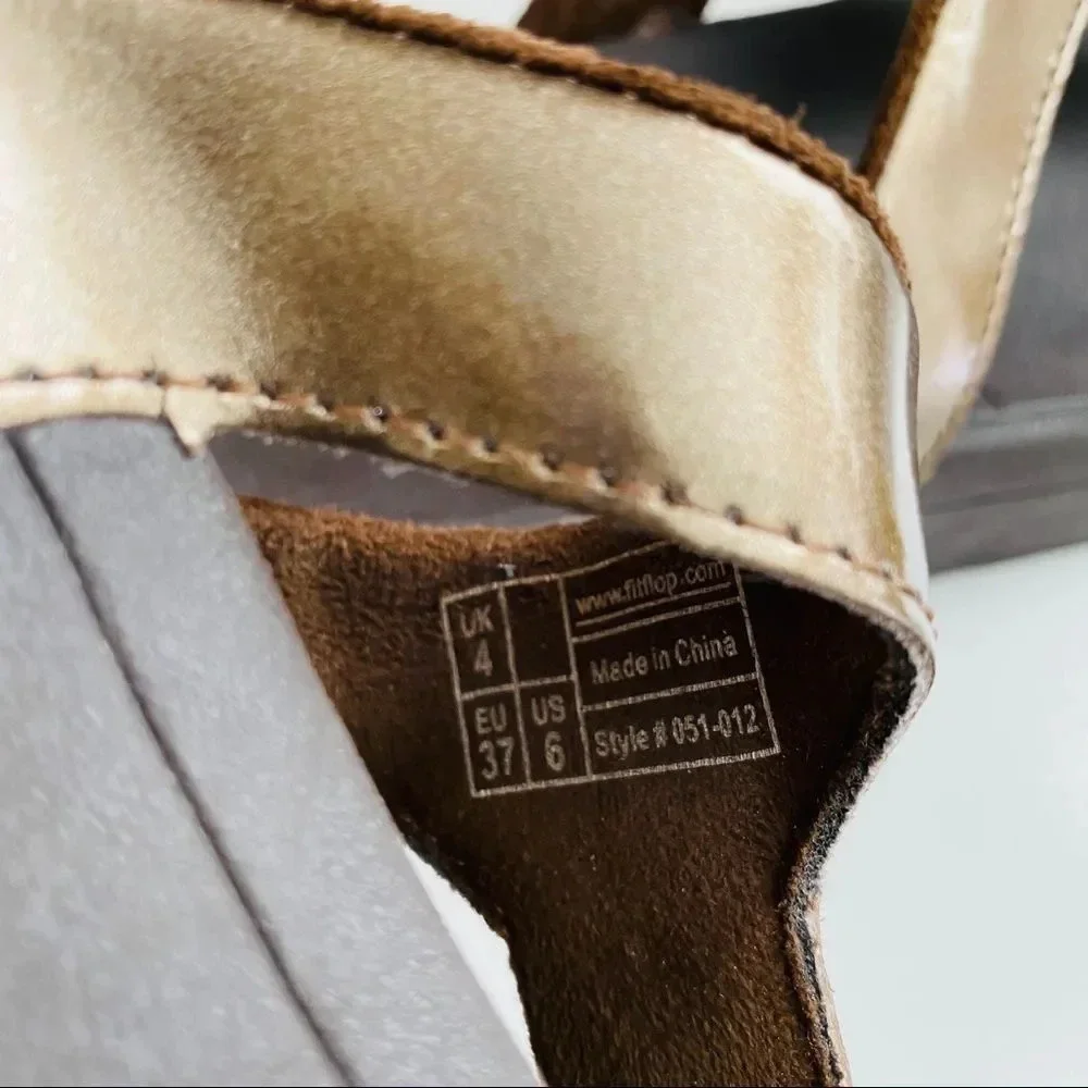 Fitflop Pietra Bronze Sandals